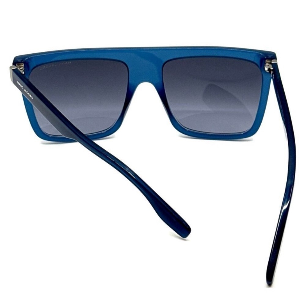 Marc Jacobs Sunglasses Full Rim Blue Rectangular Frame - Picture 4 of 13